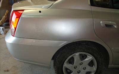 car body damage repaired by Court Automotive